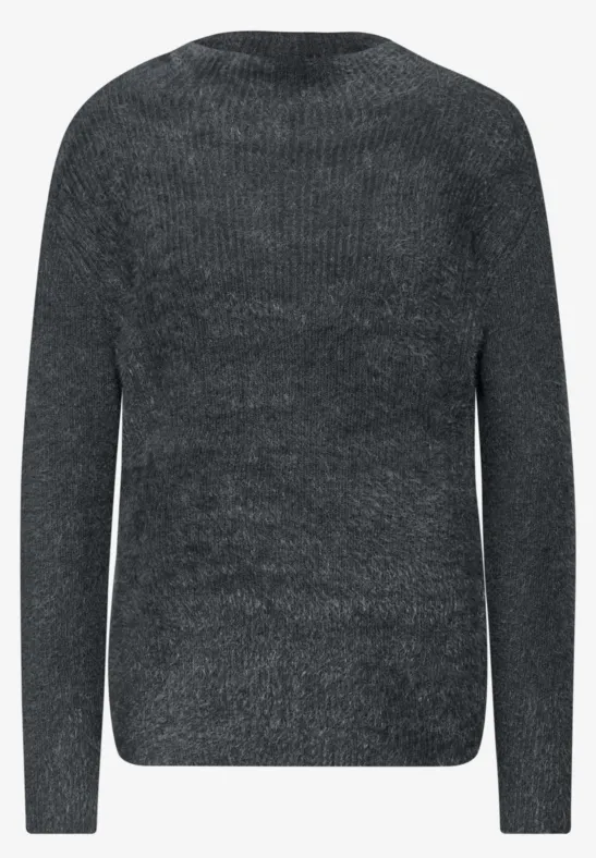 Federgarn Pullover gravel grey