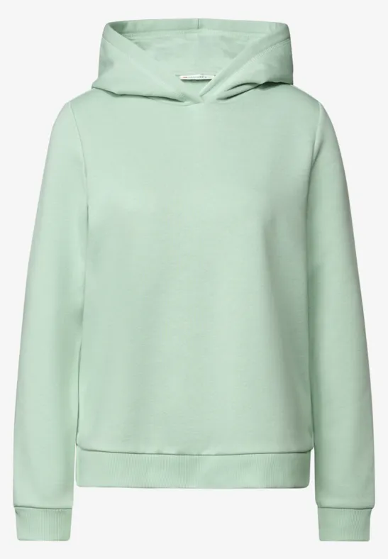 Sweatshirt mit Kapuze serene green