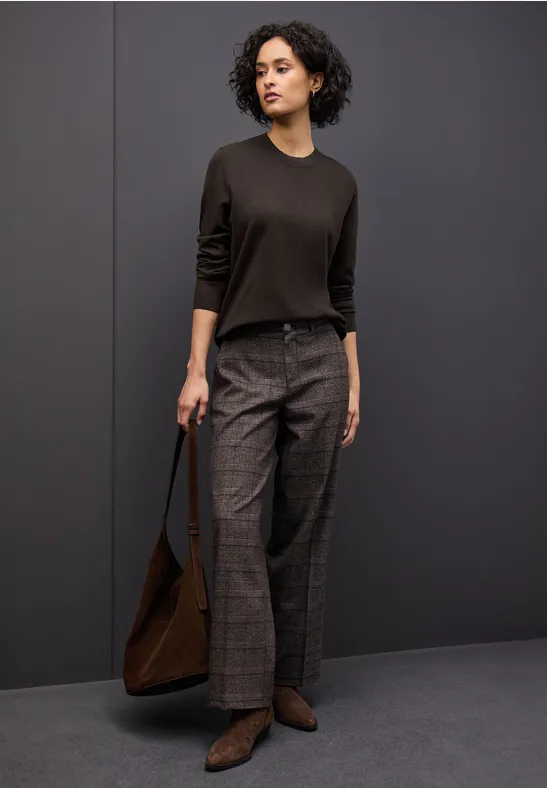 Kuscheliger Pullover darkest brown