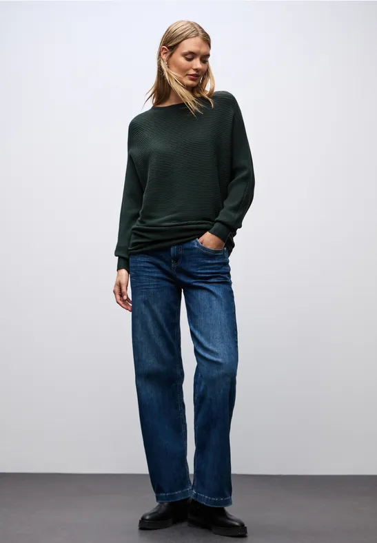 Pull-over Dolman evernight green