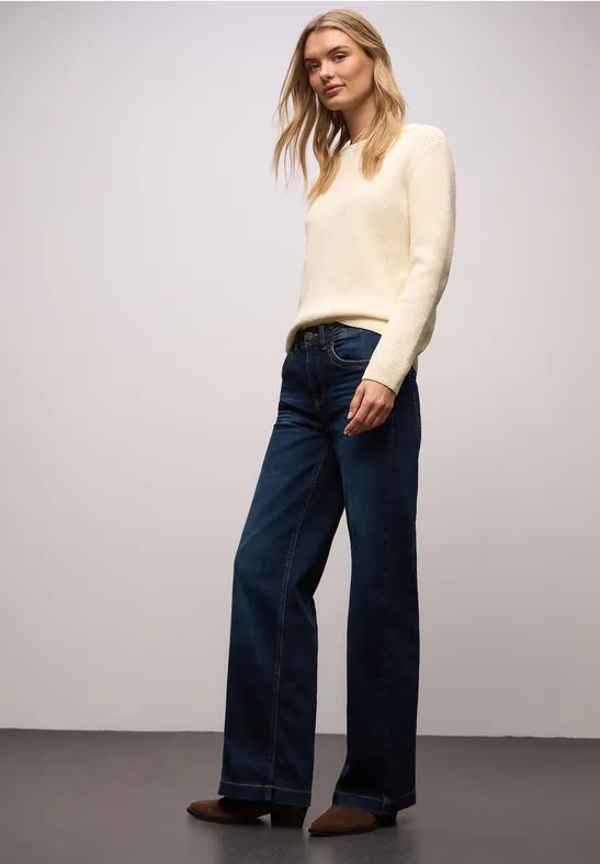 Chenille Pullover soft beige