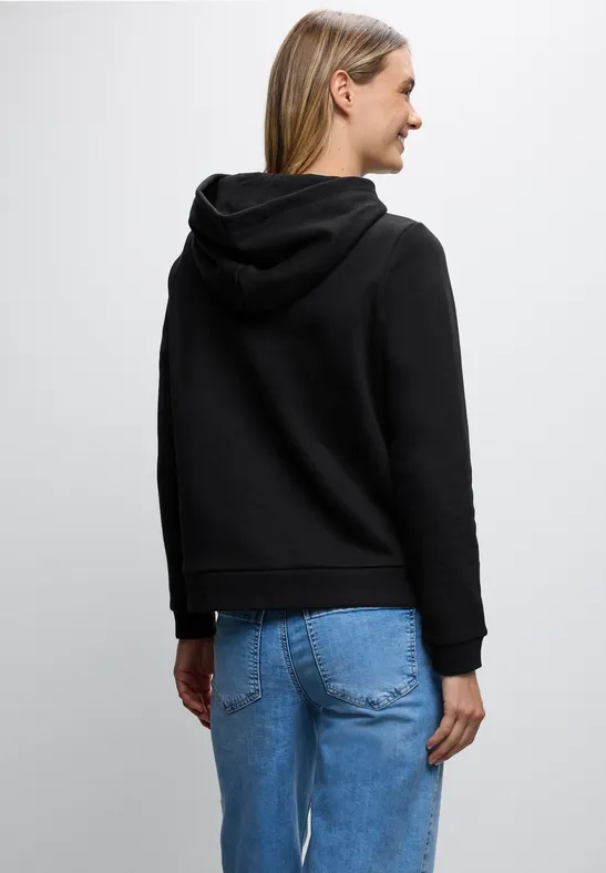 Sweatshirt mit Kapuze Black