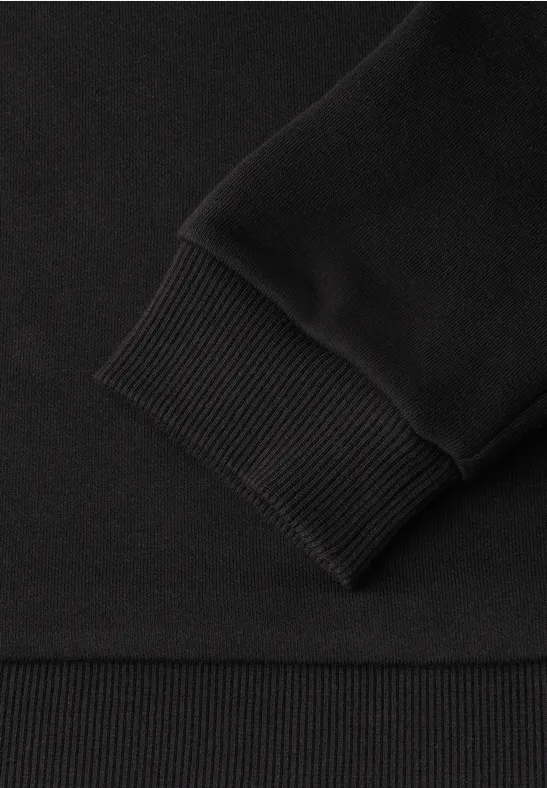 Sweatshirt mit Kapuze Black