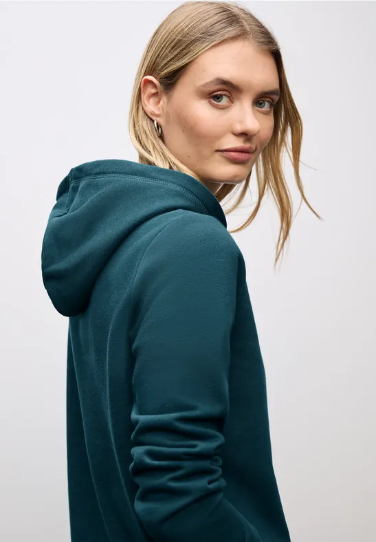 Sweat-shirt avec capuche tide blue