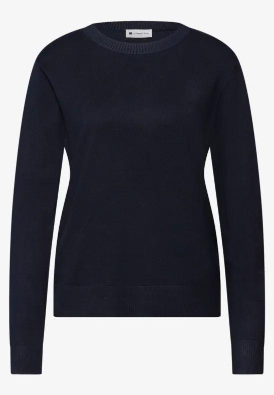 Basic Pullover deep blue