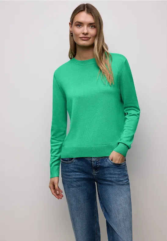 Basic Pullover arcadia green