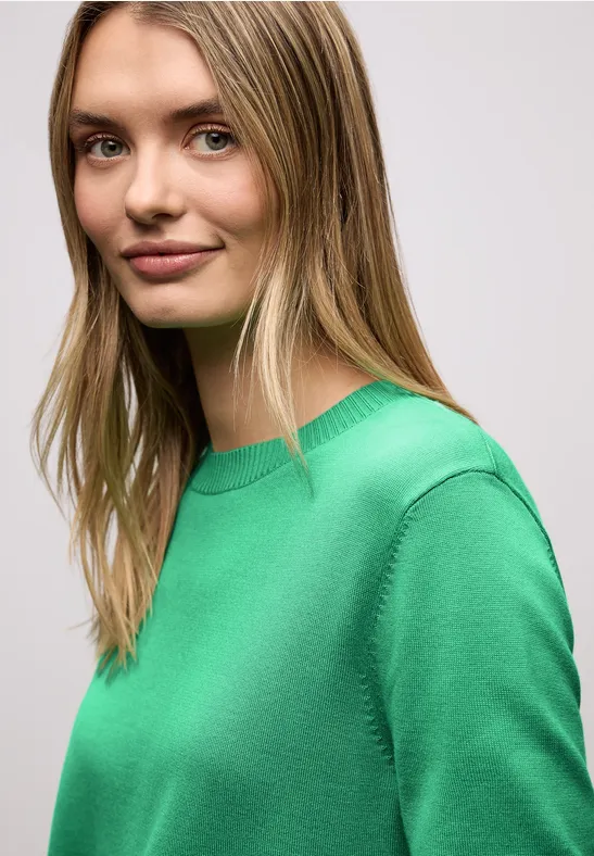 Basic Pullover arcadia green