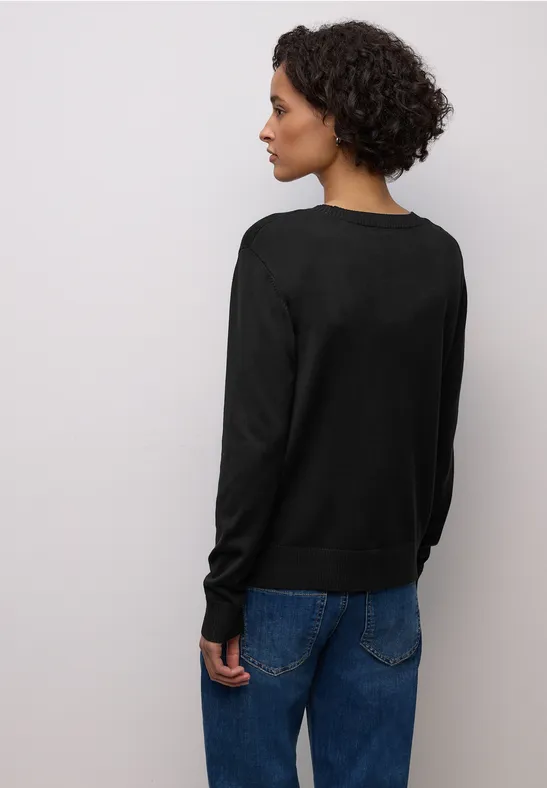 Basic Pullover Black
