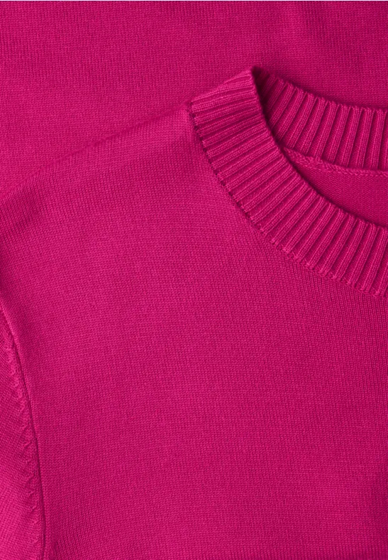 Basic Pullover magenta dream