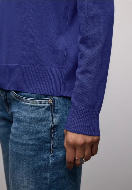 Basic Pullover amparo blue