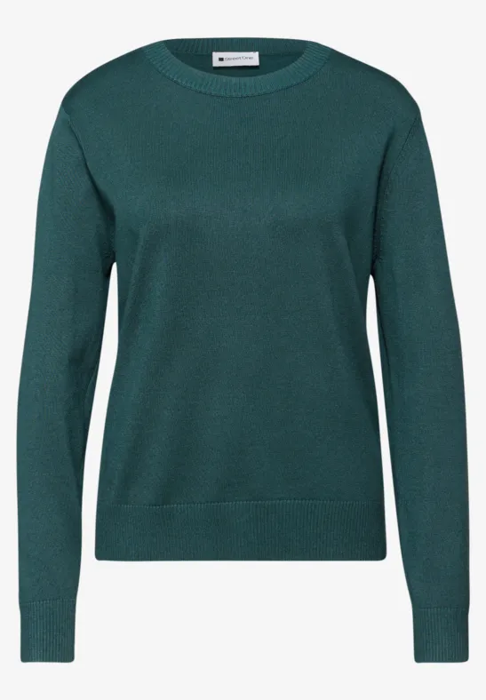 Basic Pullover mediterra green