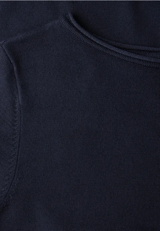 Basic Pullover deep blue