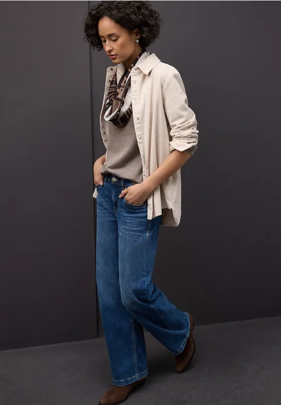 Basic Pullover mocha glow mel.