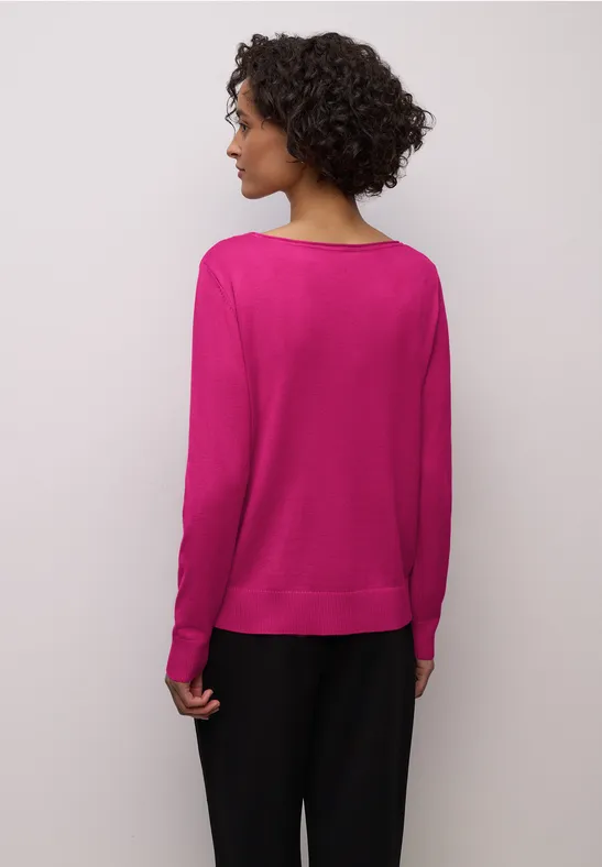 Basic Pullover magenta dream