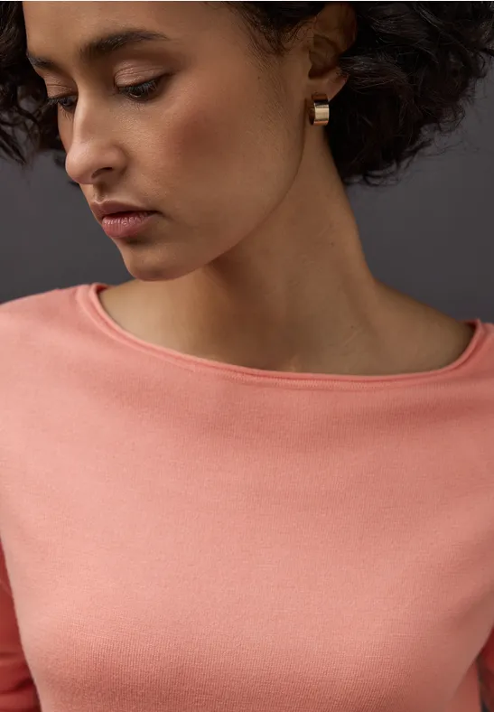 Basic Pullover light apricot