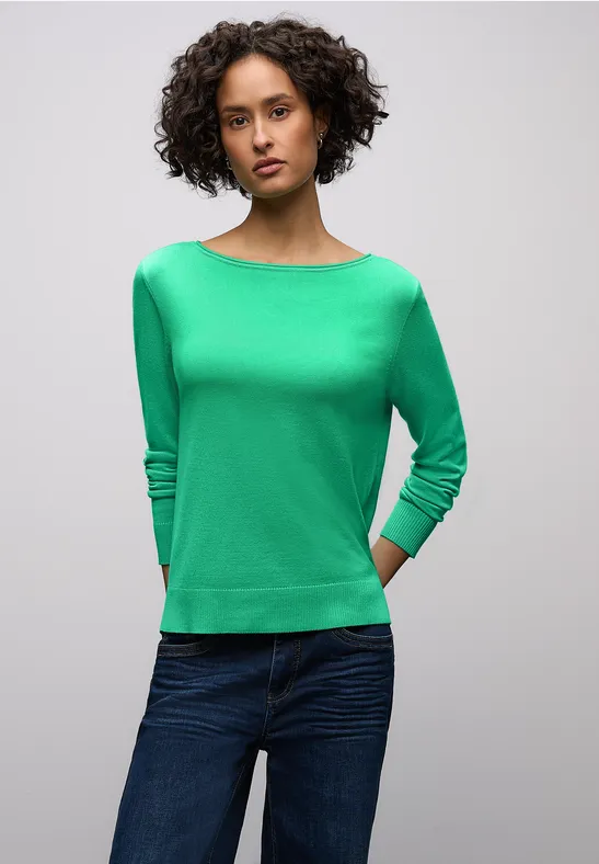 Basic Pullover arcadia green