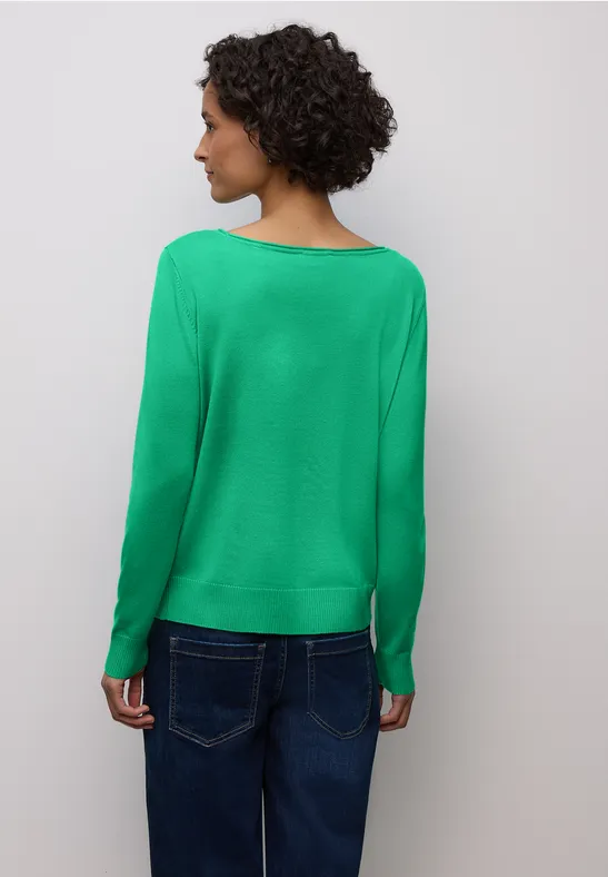 Basic Pullover arcadia green