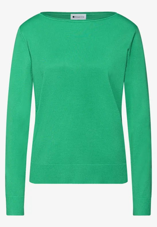 Basic Pullover arcadia green