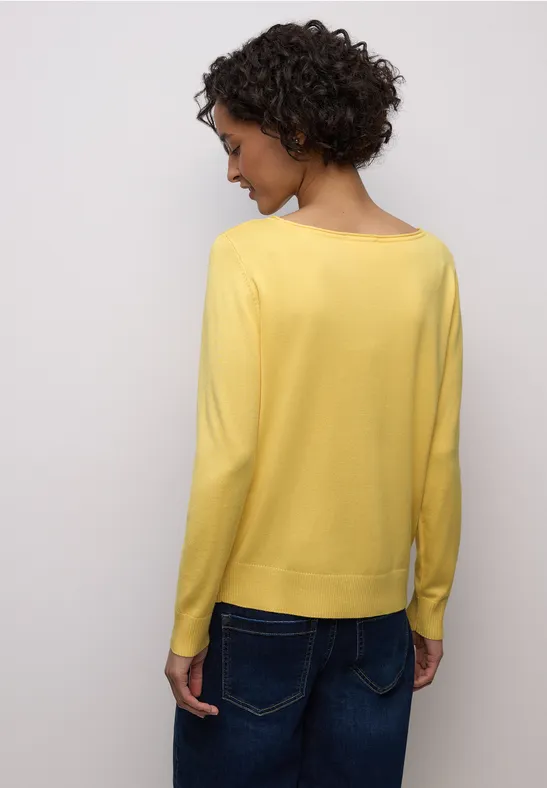 Basic Pullover bloom yellow