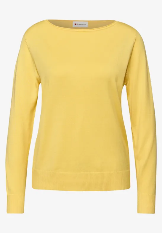 Basic Pullover bloom yellow