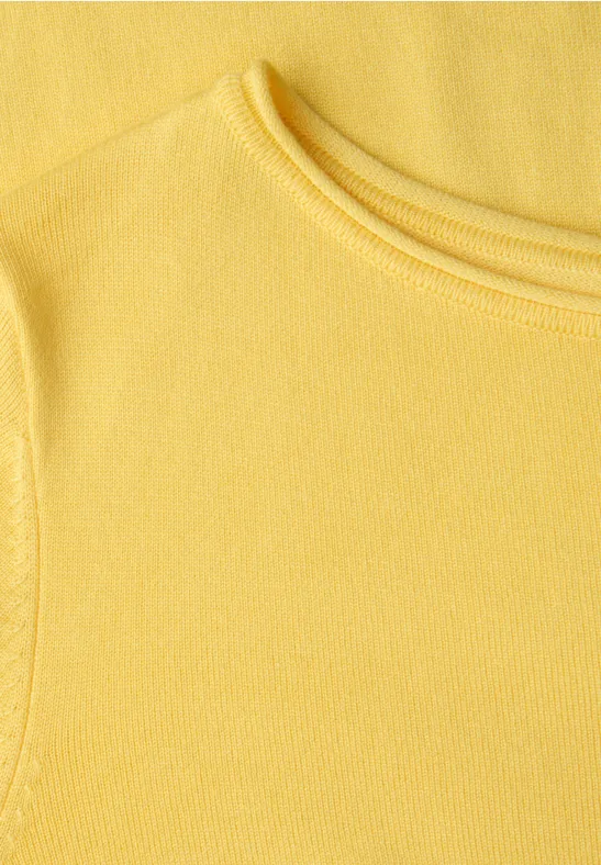 Basic Pullover bloom yellow