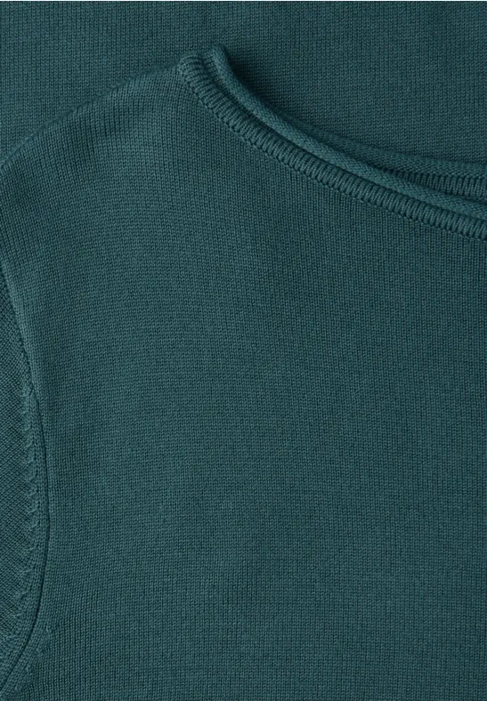 Basic Pullover mediterra green