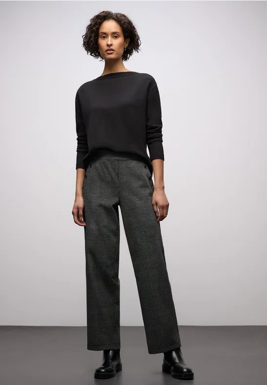 Pull basique doux Black