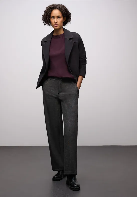 Pull basique doux Jazz Berry