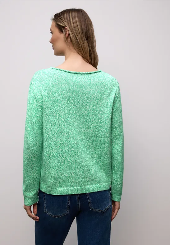 Two-Tone Pullover arcadia green