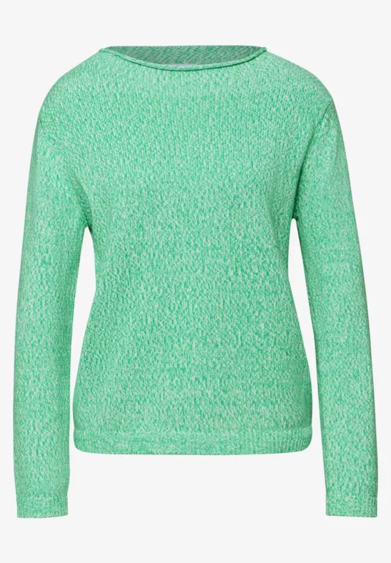 Two-Tone Pullover arcadia green