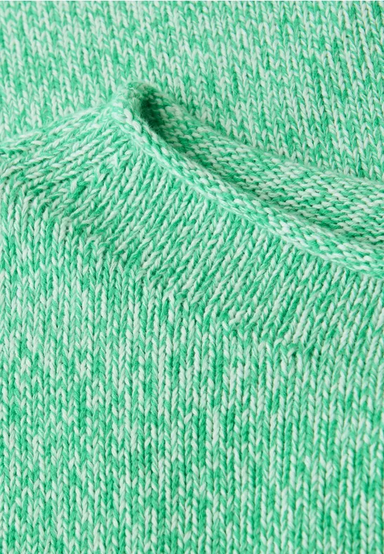 Two-Tone Pullover arcadia green