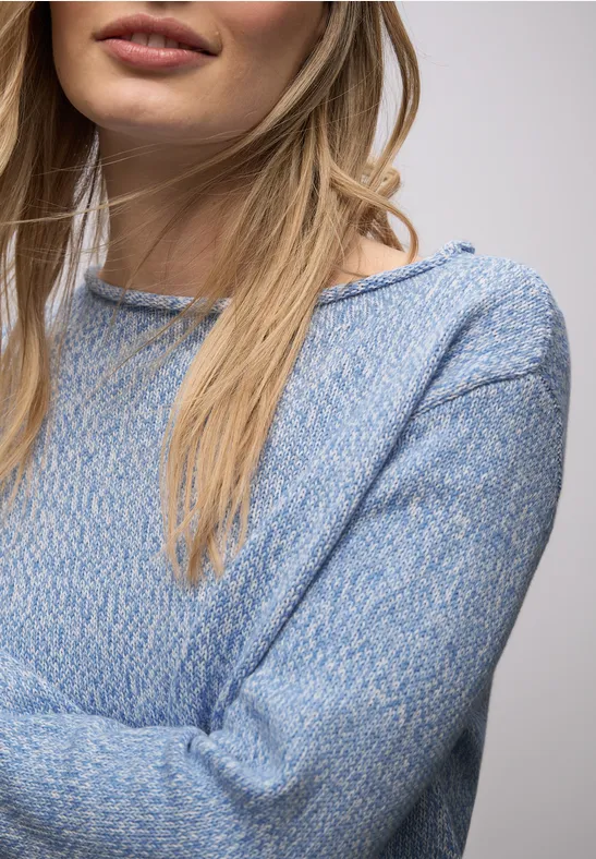 Two-Tone Pullover bonnet blue