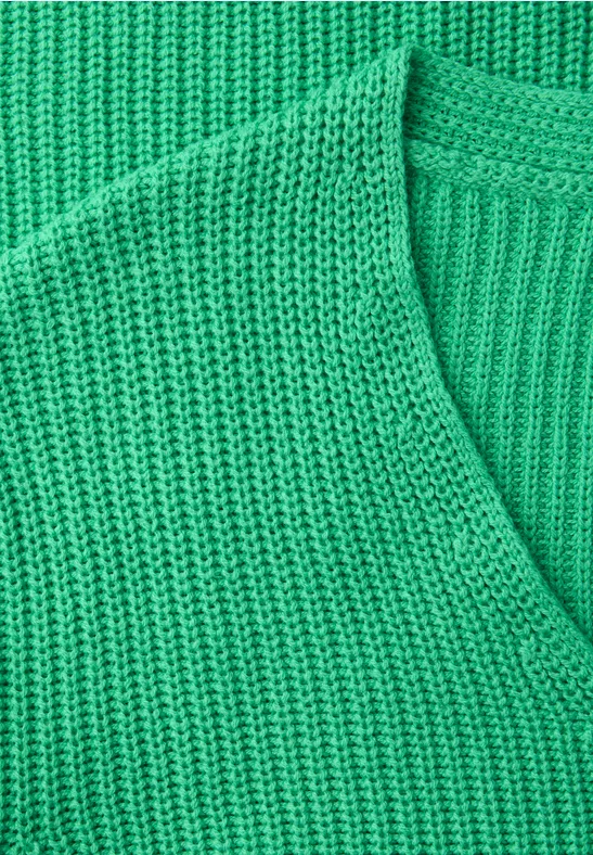 Pullover in Unifarbe arcadia green