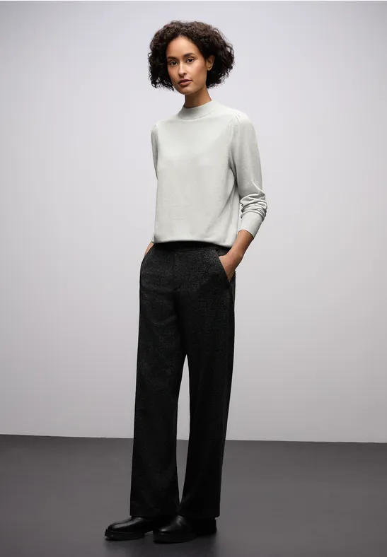 Zachte basistrui pelican grey mel.