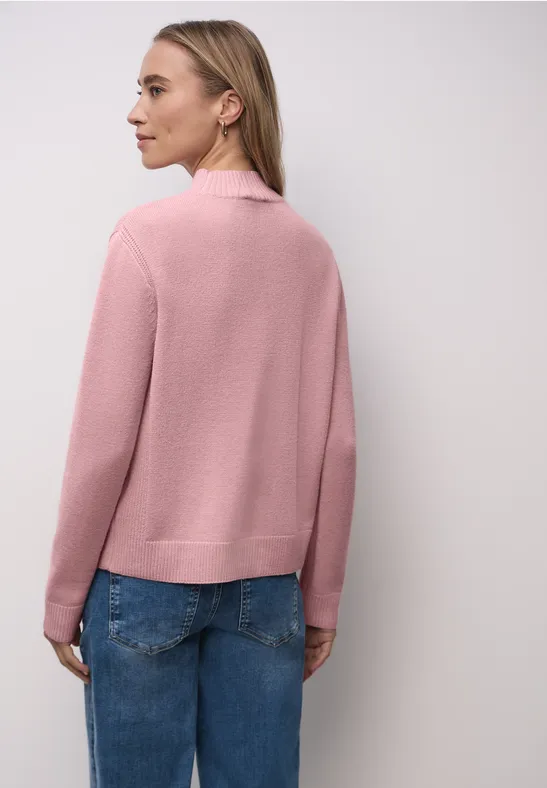 Pull douillet powder pink mel.