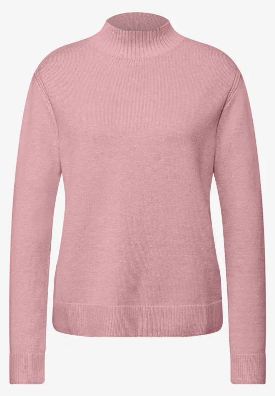 Pull douillet powder pink mel.