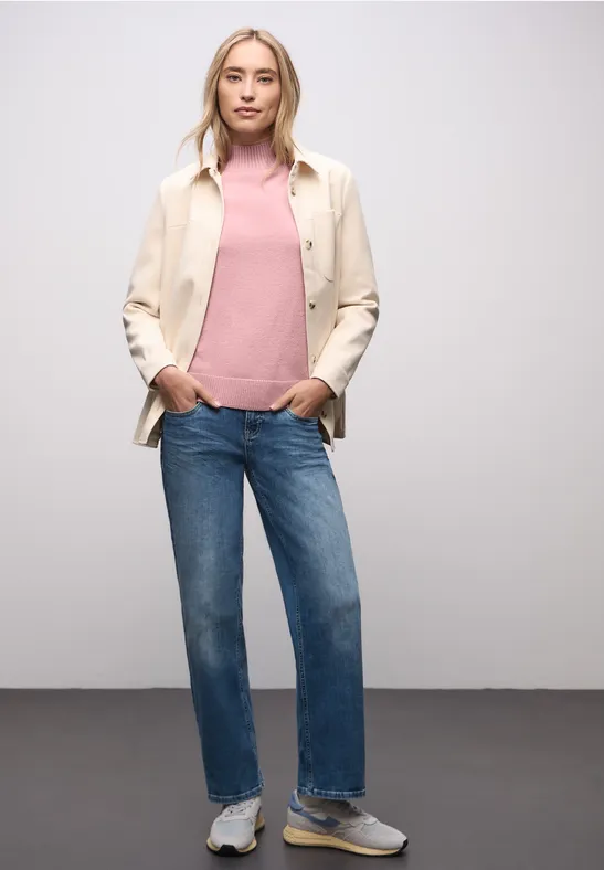 Pull douillet powder pink mel.