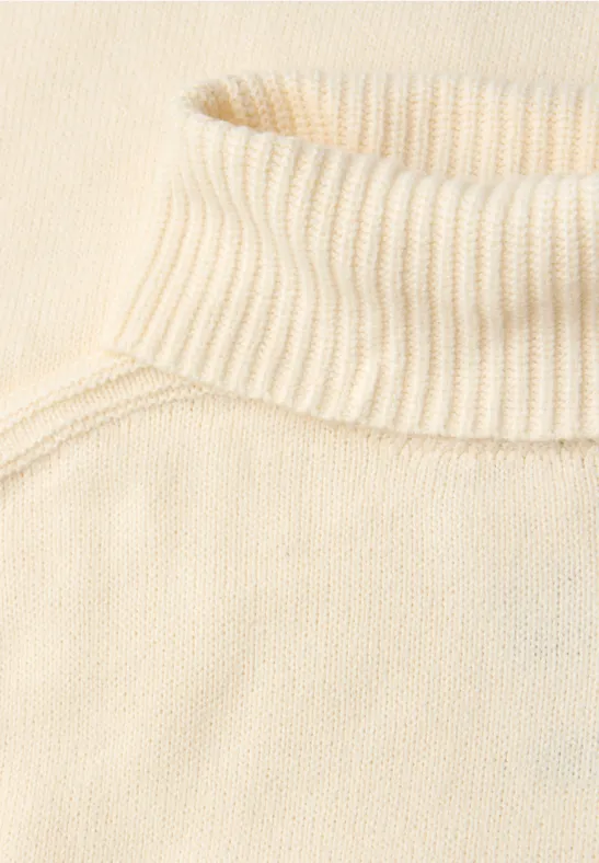 Softer Rollkragenpullover soft beige
