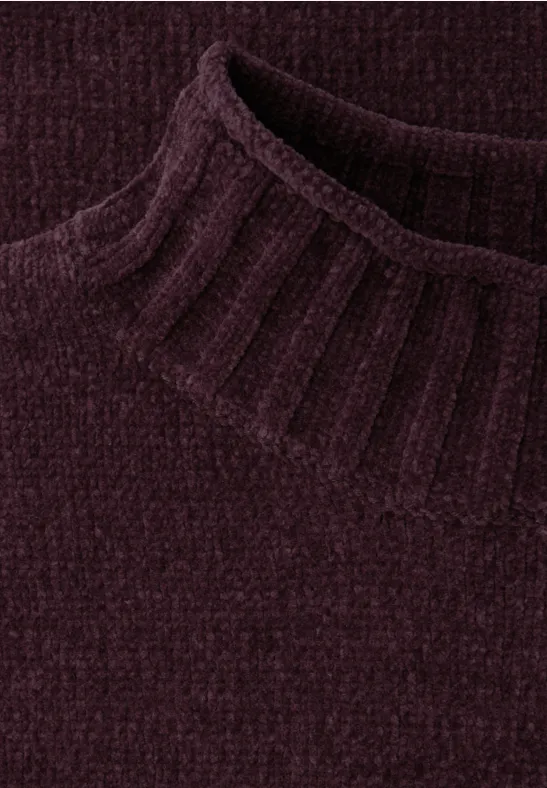 Softer Chenille Pullover jazz berry