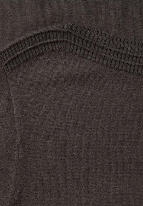 Pull-over basique U-Boot rustic brown mel.