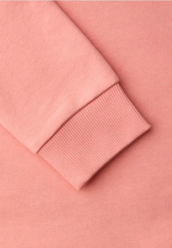 Trui in effen kleur light apricot