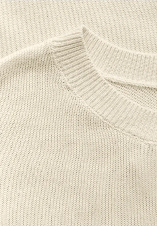 Basic Pullover soft beige