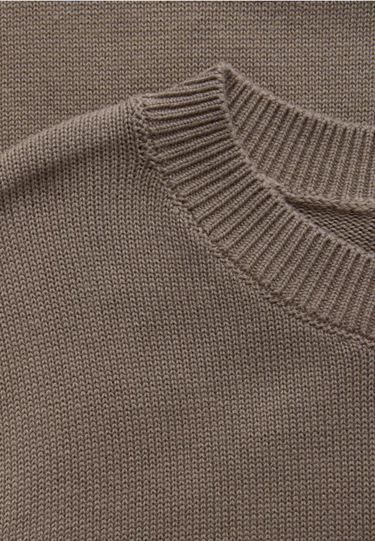 Basic Pullover light terra mocha