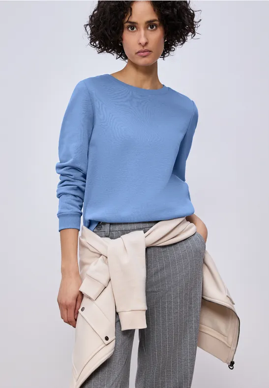 Basic Sweatshirt bonnet blue