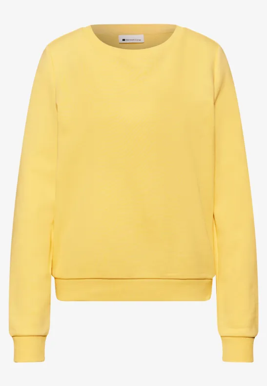 Basic Sweatshirt bloom yellow