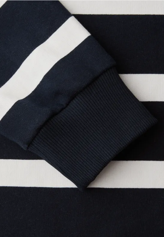 Gestreiftes Sweatshirt shadowed navy