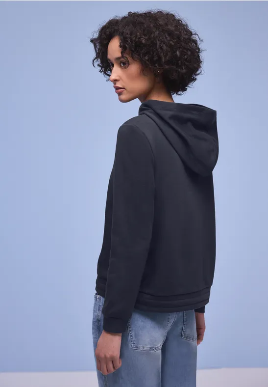 Hoodie en couleur unie shadowed navy