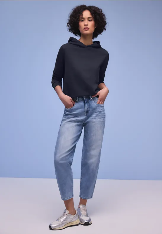 Hoodie en couleur unie shadowed navy