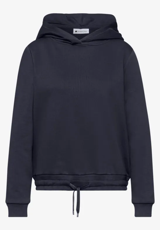 Hoodie en couleur unie shadowed navy