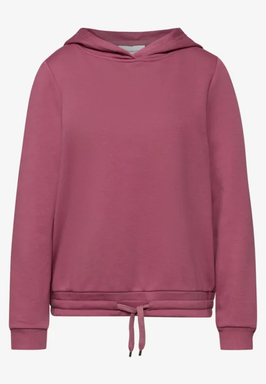 Hoodie en couleur unie dark clouded blush